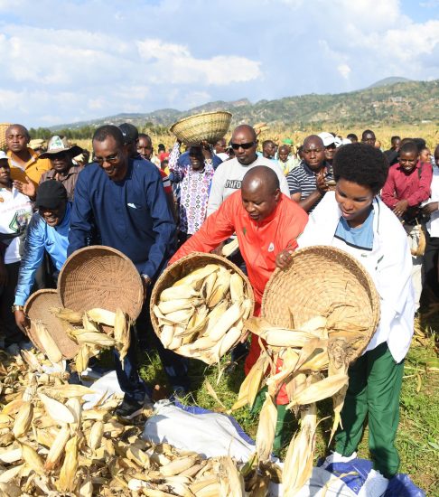 Umukuru w’igihugu Ndayishimiye arahimiriza abagwizatunga kugwiza amahinguriro ahingura ivyimburwa vy’Uburundi