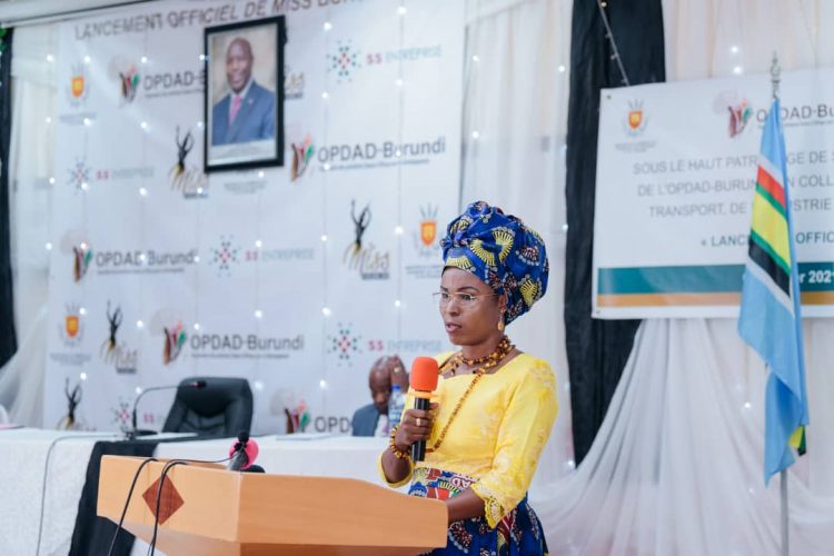 Umutambukanyi wa Sebarundi yatanguje ihiganwa Miss Burundi 2021